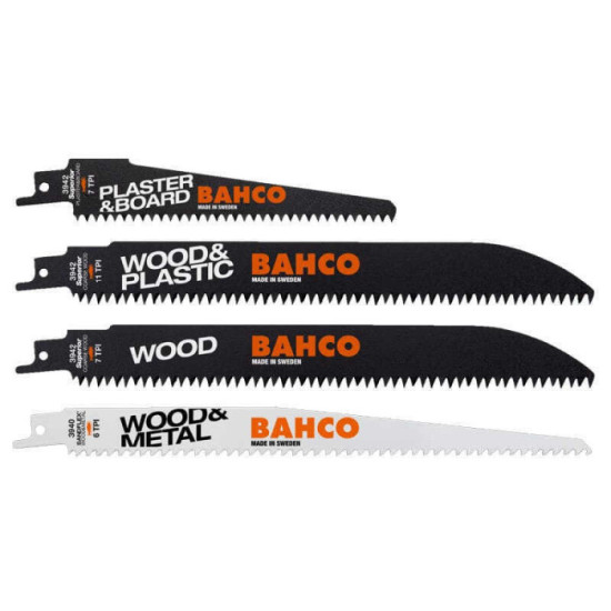 Scie Bahco 3942-WOOD-SET-5P