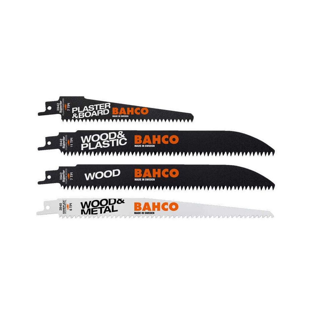 Scie Bahco 3942-WOOD-SET-5P