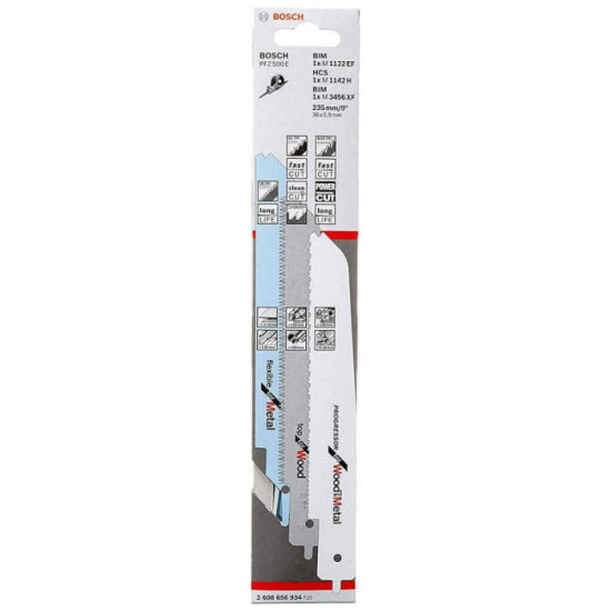Coffret de lames de scie sabre Bosch 2608656934