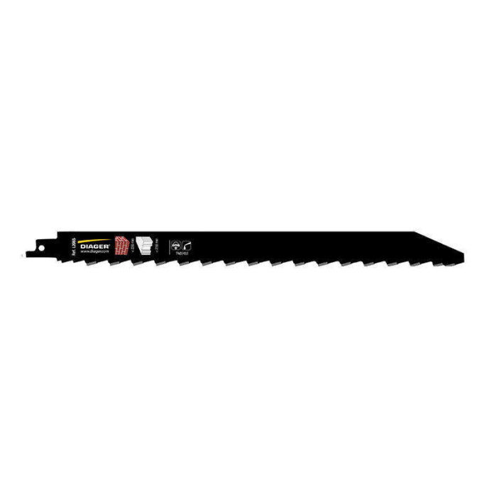 Lame scie sabre carbure Diager L206SL3001 300 mm