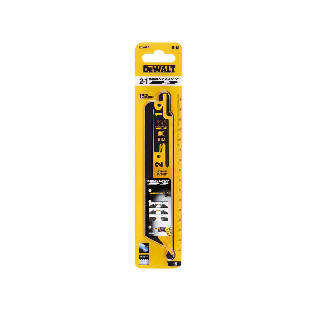 Lame de scie sabre DeWalt DT2417-QZ