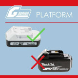 Batterie Makita BL1815G 18V série G 1,5 Ah