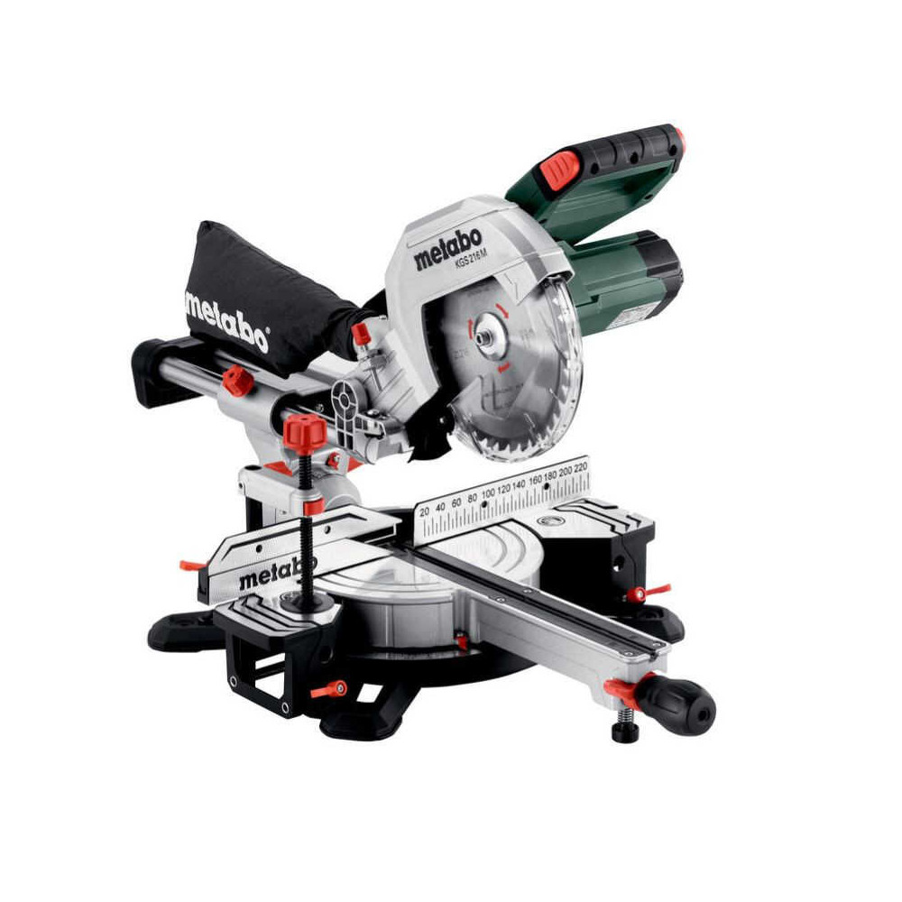 Scie à onglet radiale Metabo KGS 216 M 1 200 W 216 mm