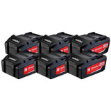Set de 6 batteries 18 V Metabo 625151000 4,0 Ah