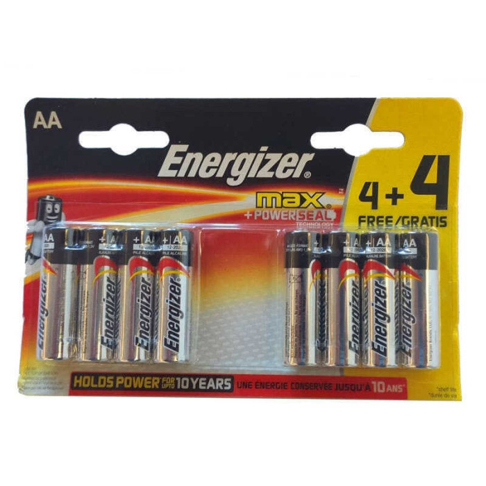 Piles alcalines AA Energizer Energizer-Max-AA_2