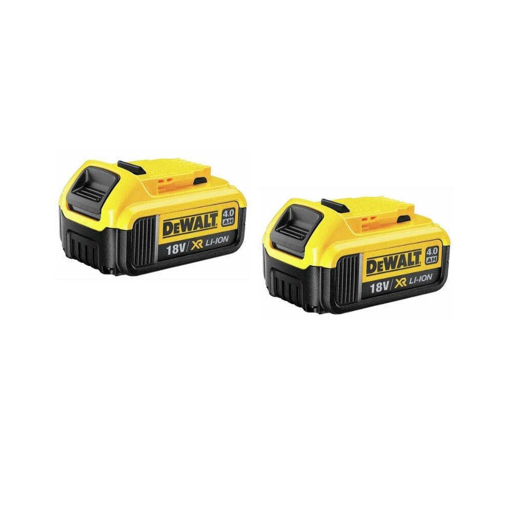 Lot 2 batteries DeWalt DCB182 18V XR 4,0 Ah