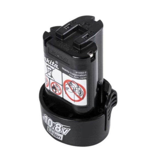 Batterie Makita BL1013 10,8 V type bâton 1,3 Ah