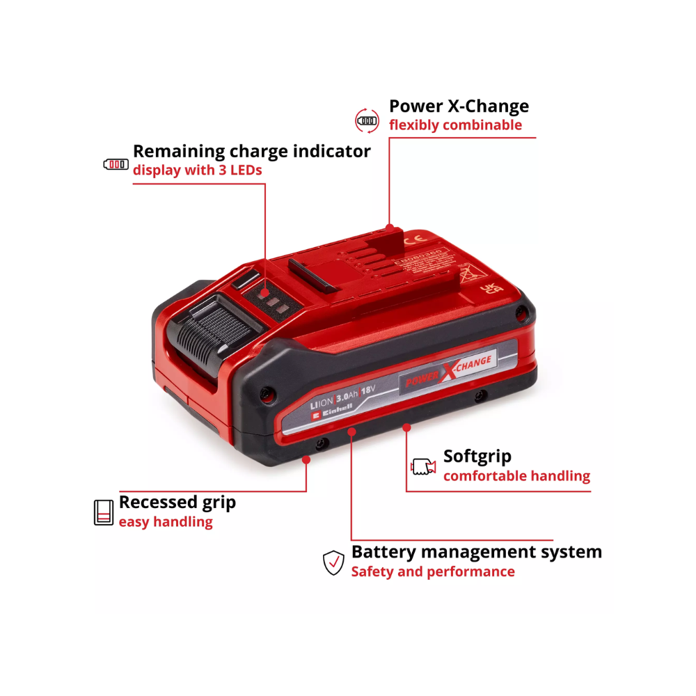 Batterie Einhell 4511501 Power X-Change Plus 3,0 Ah