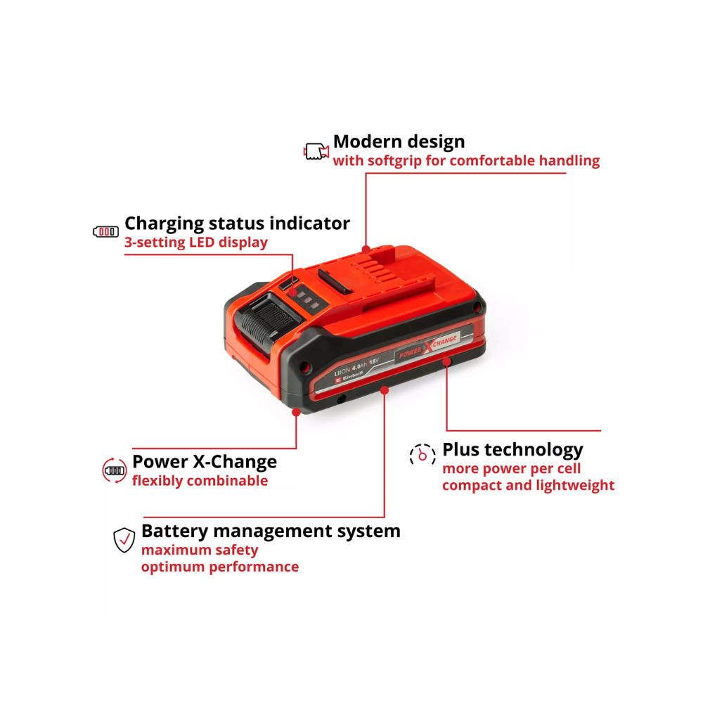 Batterie Einhell 4511553 Power X-Change Plus 4,0 Ah