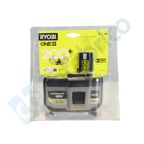 Batterie Ryobi 5133006264 18V ONE+ 8,0 Ah Li-Ion