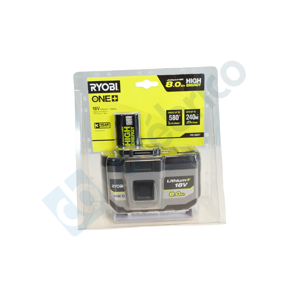 Batterie Ryobi 5133006264 18V ONE+ 8,0 Ah Li-Ion
