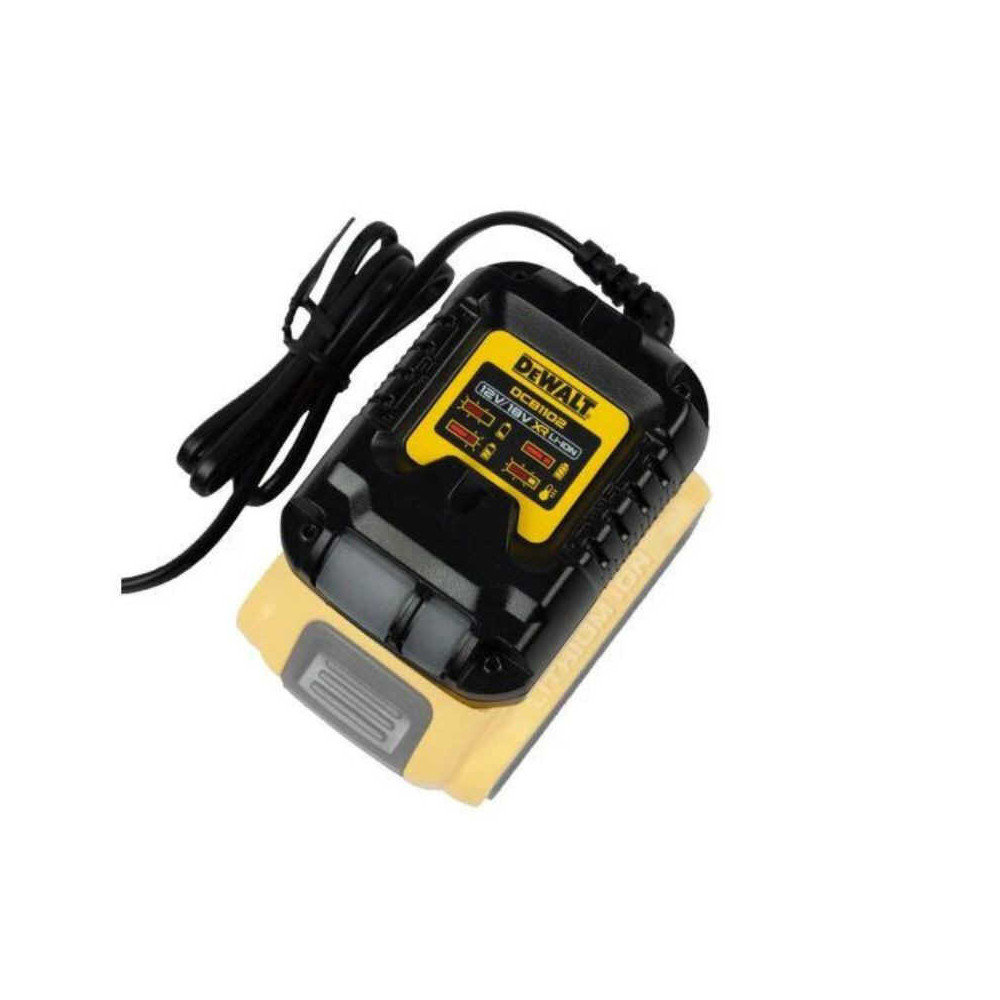Chargeur DeWalt DCB1102 XR 12 V et 18 V