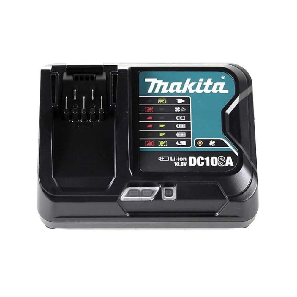 Chargeur Makita DC10SA 10,8 à 12 V Li-ion
