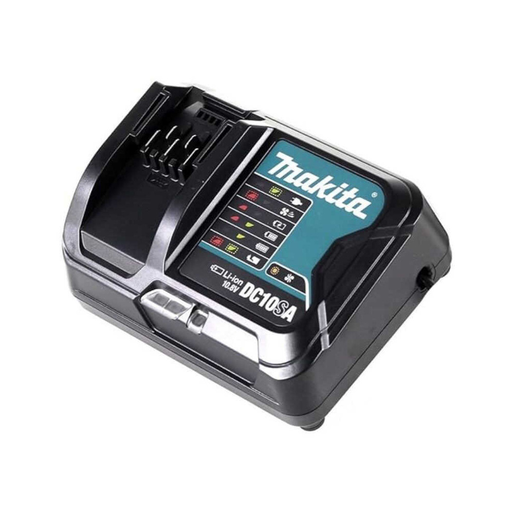 Chargeur Makita DC10SA 10,8 à 12 V Li-ion