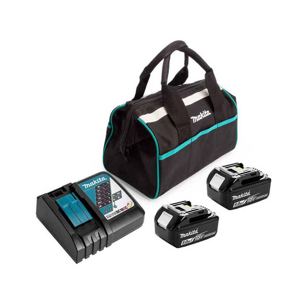 Pack énergie Makita STARTER-KIT 2 x 5,0 Ah