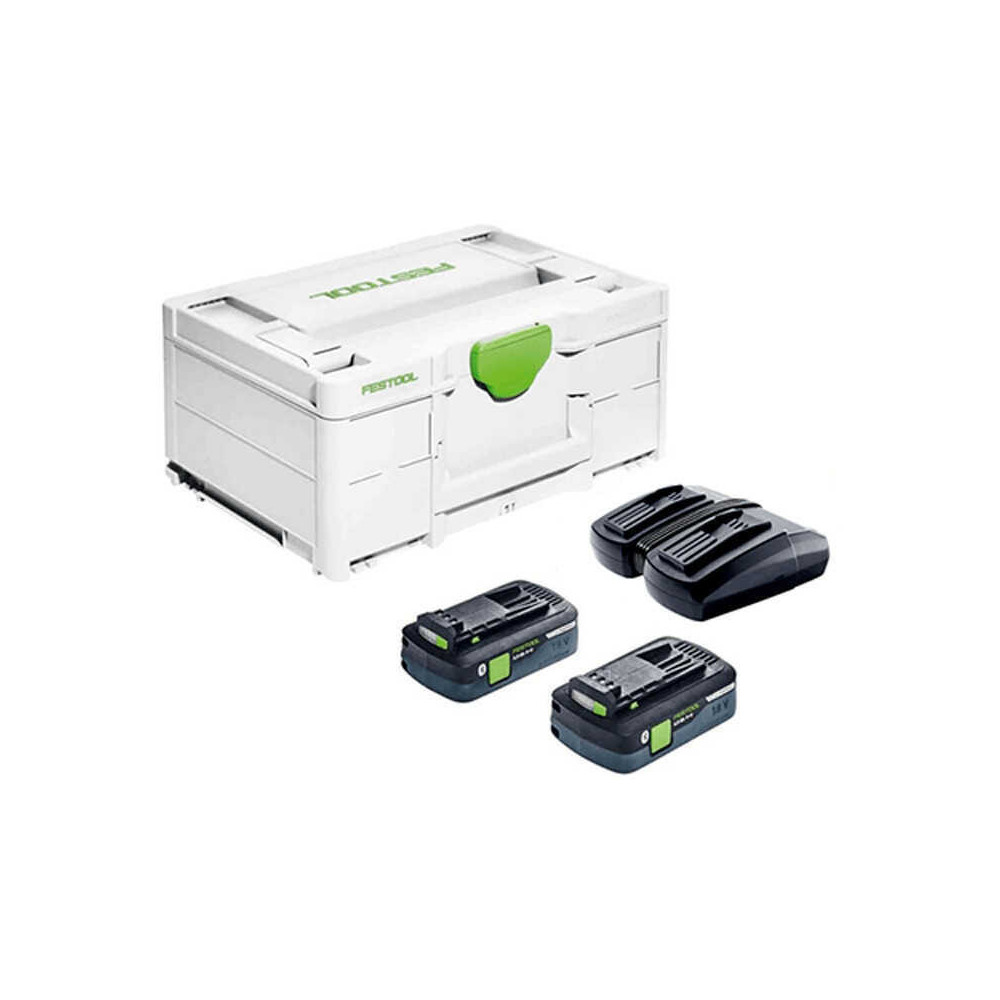 Set énergie Festool 577109 18V 2xTBX4/TCL6DUO