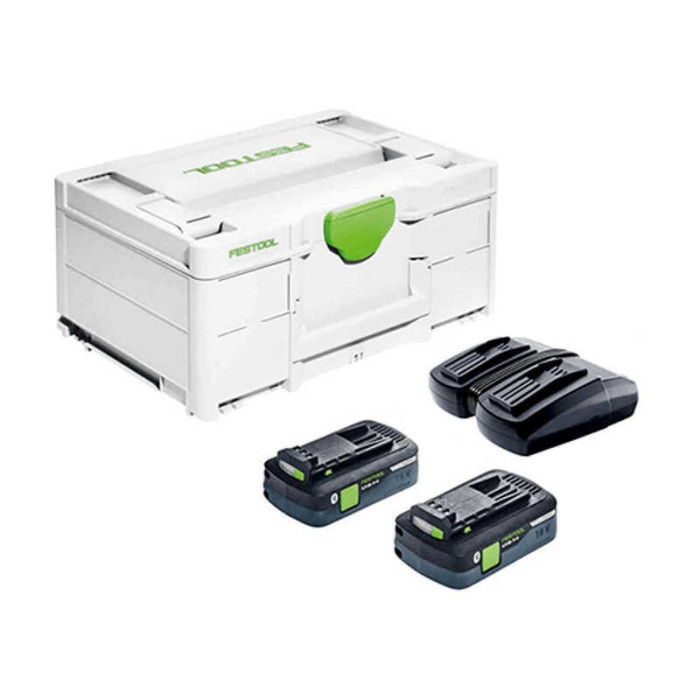 Set énergie Festool 577109 18V 2xTBX4/TCL6DUO