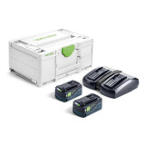 Set énergie Festool 577707 18V 2xHP5,0/TCL6DUO