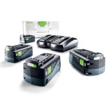 Set énergie Festool 577709 18V 4xHP5,0/TCL6DUO