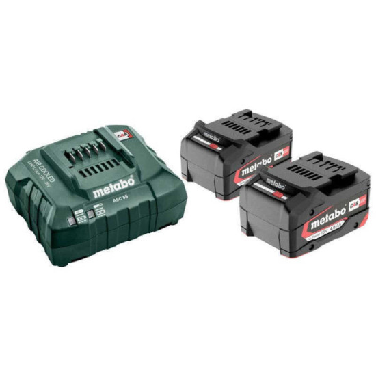 Set de base batteries Metabo 685050000 2 x 4,0 Ah