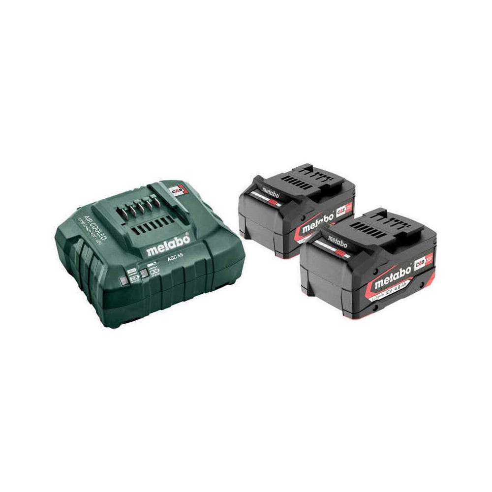 Set de base batteries Metabo 685050000 2 x 4,0 Ah