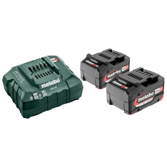 Set de base batteries Metabo 685050000 2 x 4,0 Ah