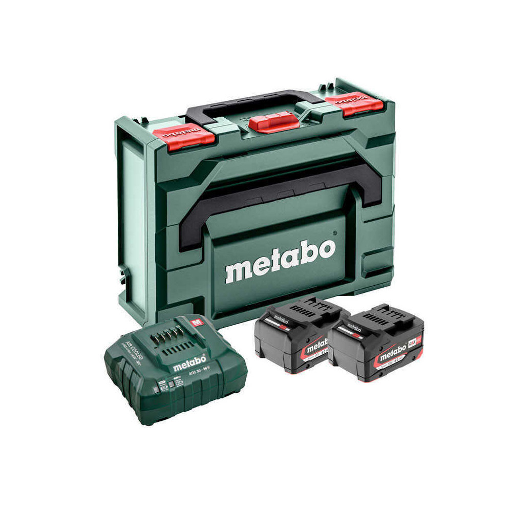 Pack énergie Metabo 685064000 2 x 4,0 Ah + ASC 55