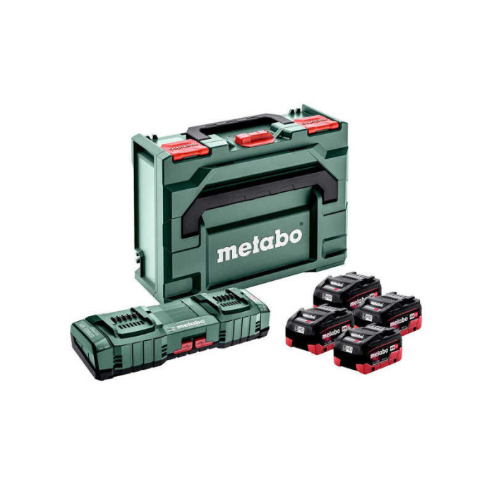 Set de base batteries Metabo 685143000 4 x LiHD 10 Ah