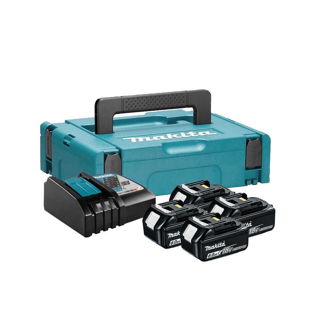 Pack énergie LXT 4xBL1860B + DC18RC + Makita 198140-7