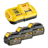 Pack énergie DeWalt DCB118T3-QW 3 batteries FlexVolt