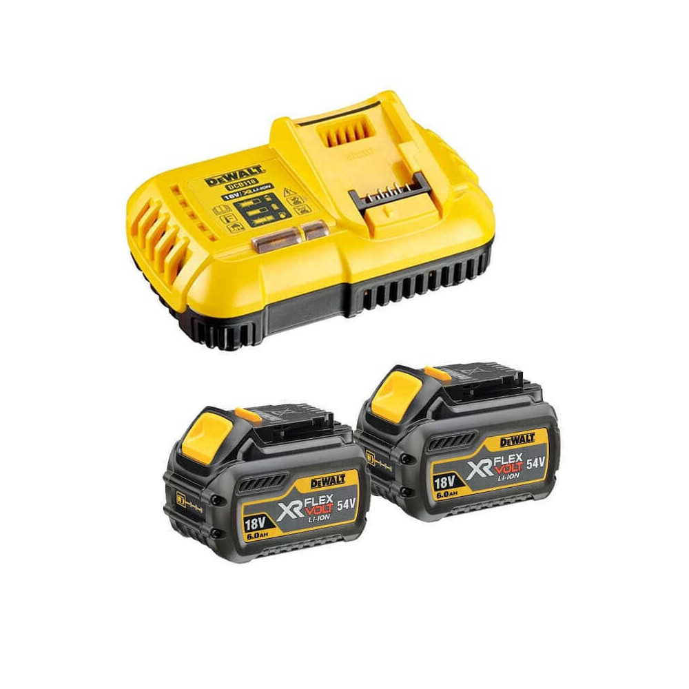 Pack énergie DeWalt DCB118T2-QW FlexVolt 6,0 Ah