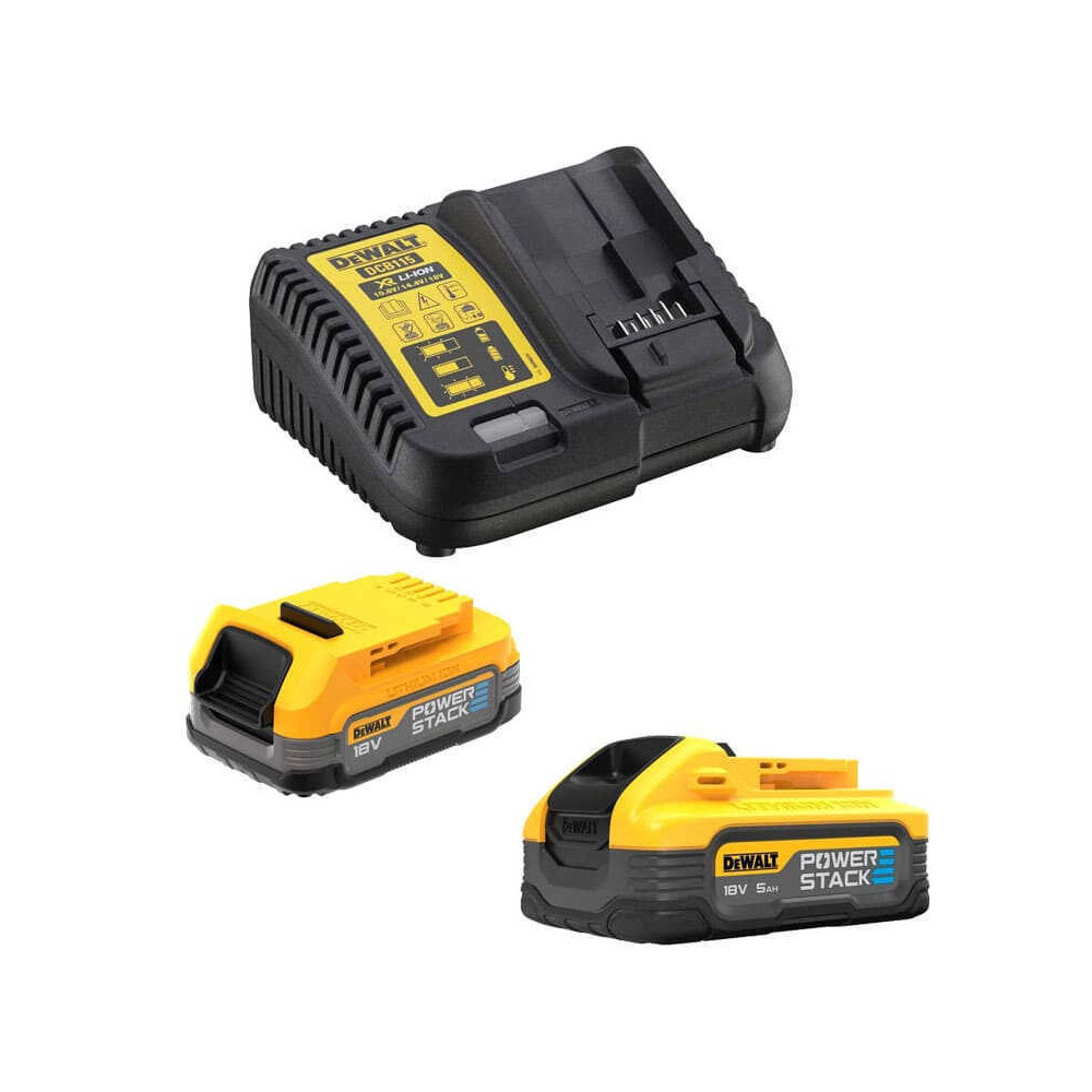 Starter kit PowerStack DeWalt DCB115E1H1-QW - 18V