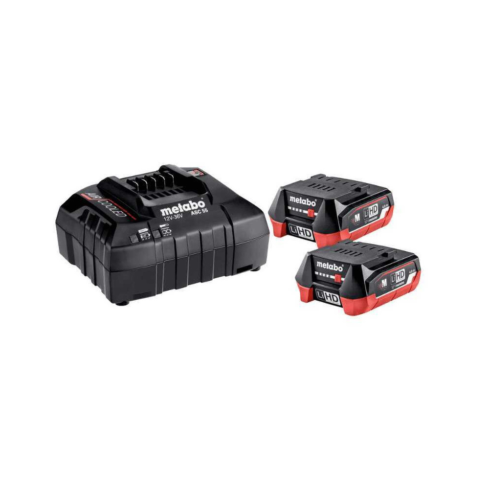 Lot de 2 batteries Metabo 12 V 4,0 Ah 685301000