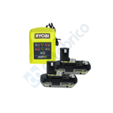 Pack 2 batteries 2,0 Ah + chargeur Ryobi 5133004296