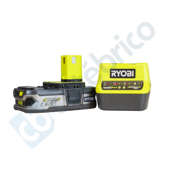 Pack batterie chargeur 18 V Ryobi 5133003359
