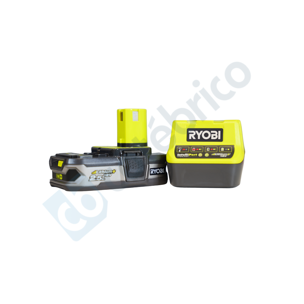 Pack batterie chargeur 18 V Ryobi 5133003359