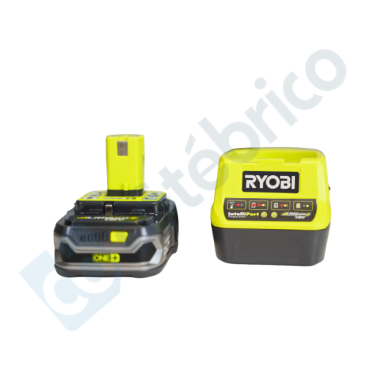 Pack batterie chargeur 18 V Ryobi 5133003359