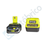 Pack batterie chargeur 18 V Ryobi 5133003359