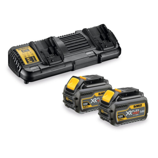 Pack énergie DeWalt DCB132T2-QW chargeur double
