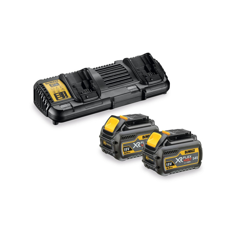 Pack énergie DeWalt DCB132T2-QW chargeur double
