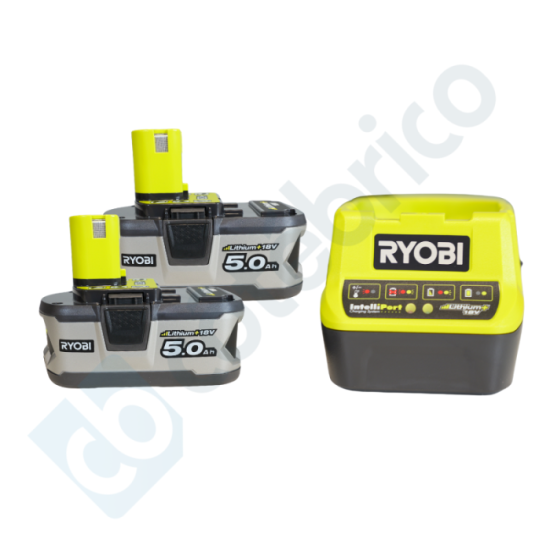 Pack batteries et chargeur Ryobi 5133006919
