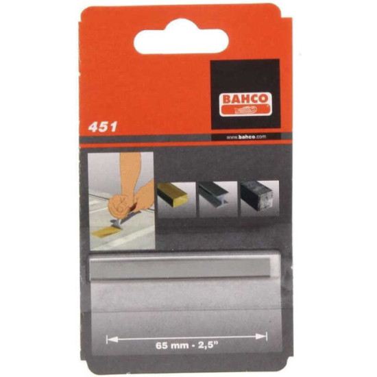 Lame de rechange 65 mm grattoir ERGO 665/450 Bahco 451