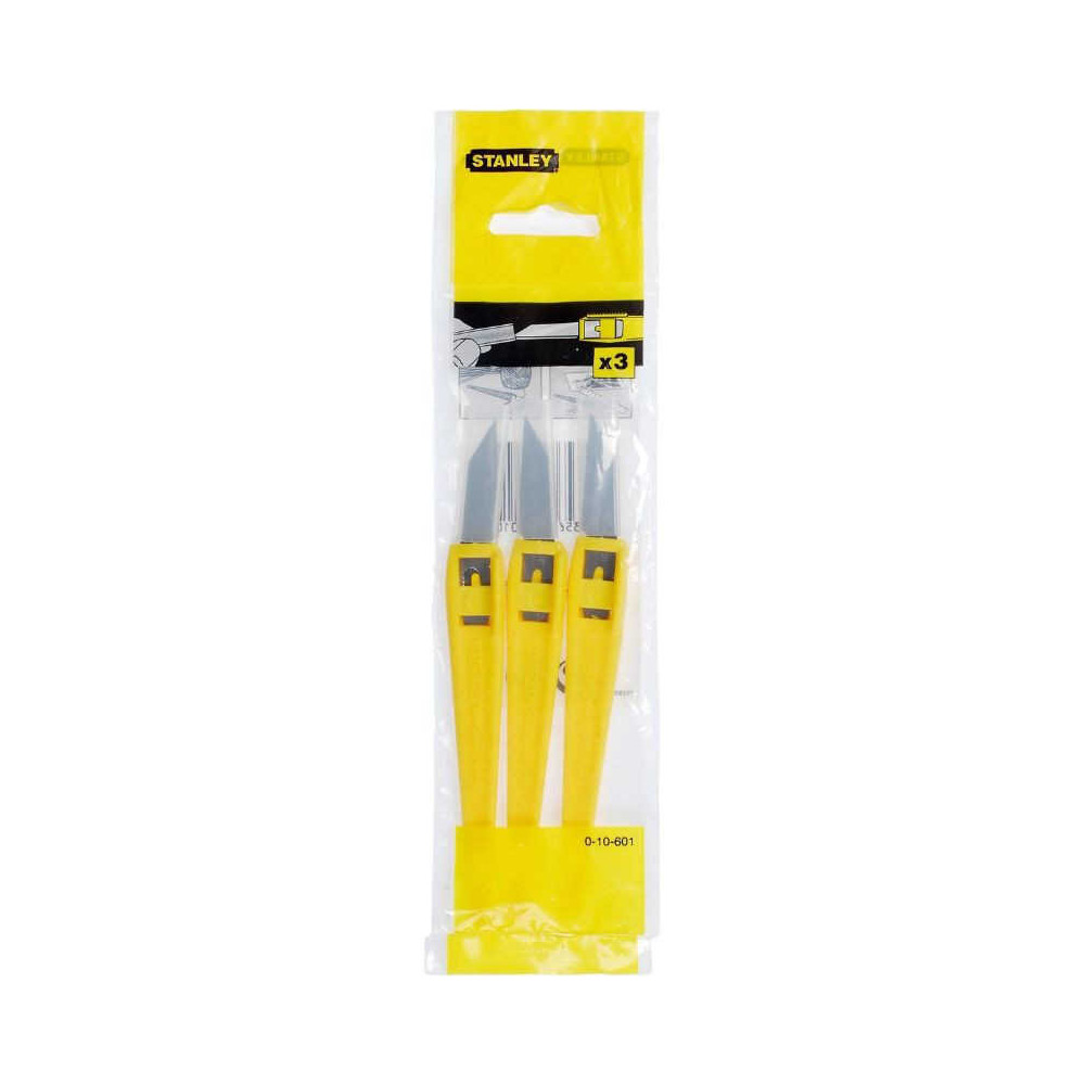 Scalpel coupe-tout Stanley 0-10-601 paquet de 3