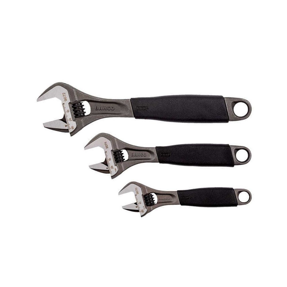 Jeu de 3 clés à molette ERGO Bahco ADJUST3-90