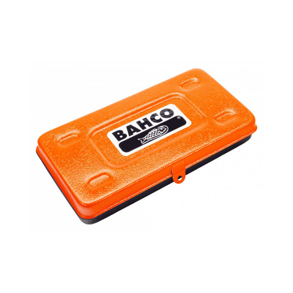 Coffret douilles 1/4 pouce 4 à 14 mm + cliquet Bahco 6722M