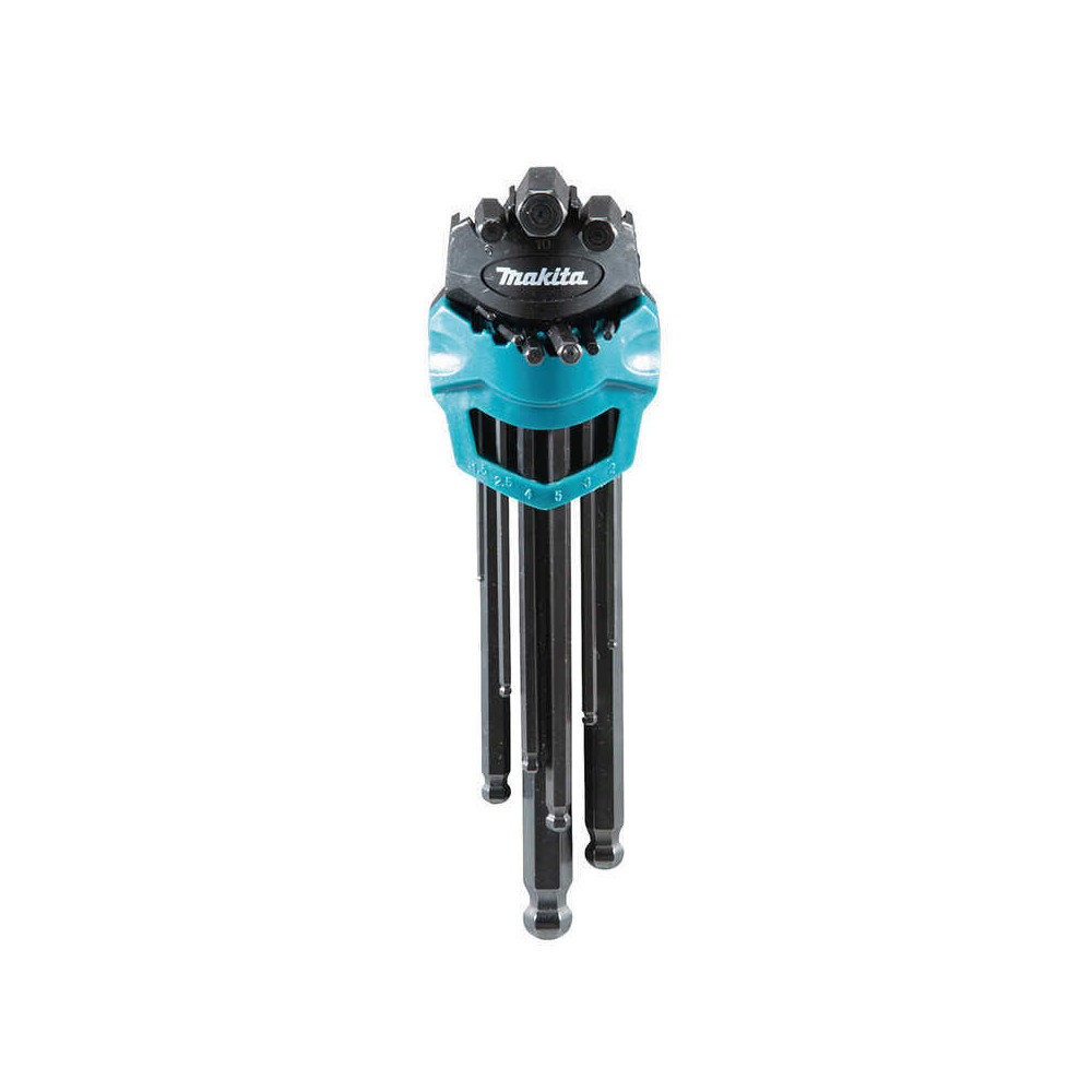 Clés hexagonales à tête sphérique Makita B-65894