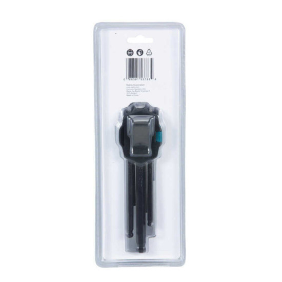 Clés hexagonales à tête sphérique Makita B-65894