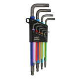 Jeu de 9 clés mâles 6 pans longues Bahco C1997LM_9P