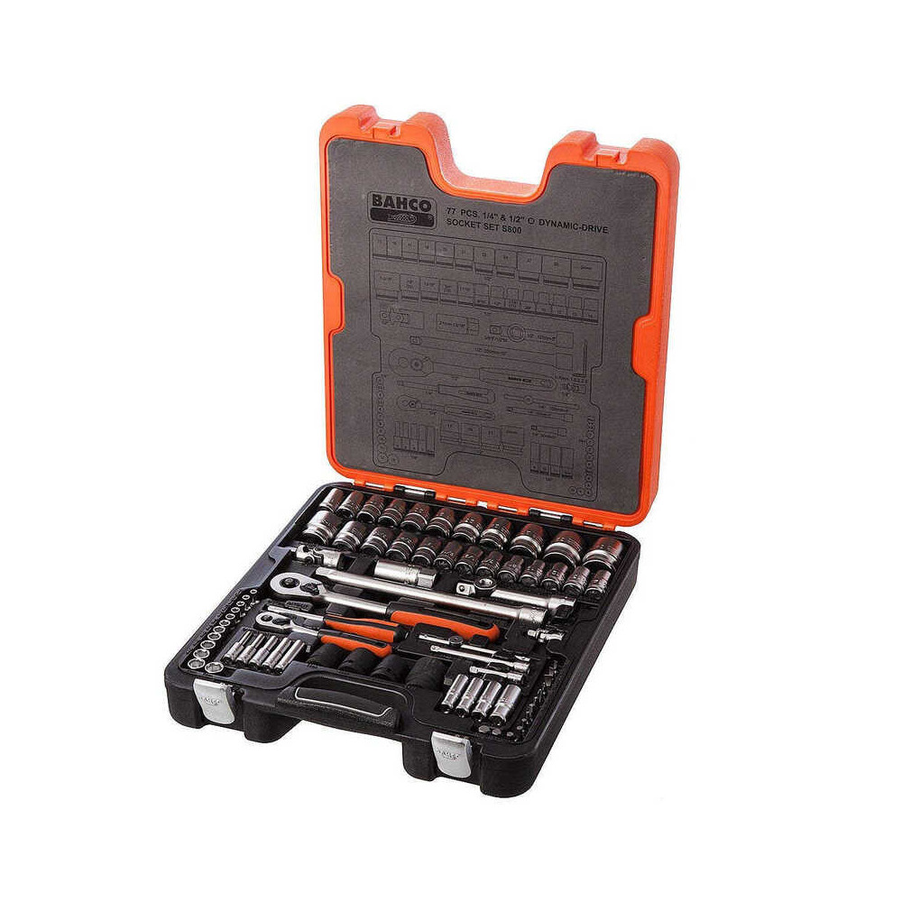 Coffret 77 douilles Bahco S800