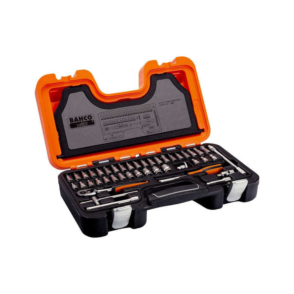 Coffret douilles Bahco S460 46 outils 1/4
